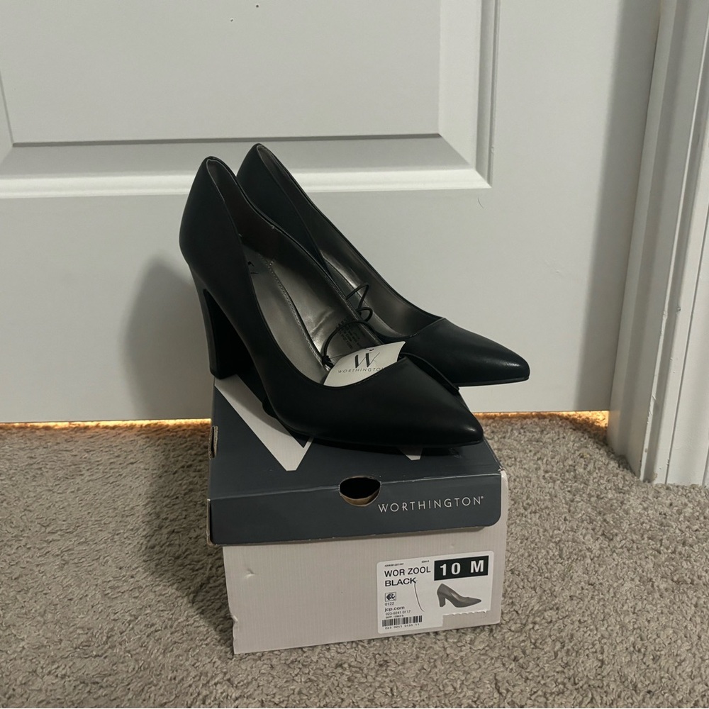 Worthington Blk High Heel
